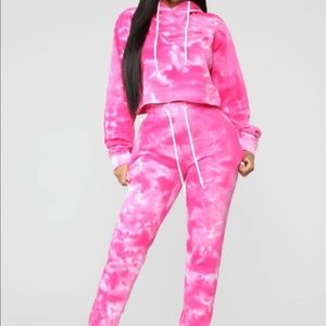 2 Piece Tie Dye Jogger Set